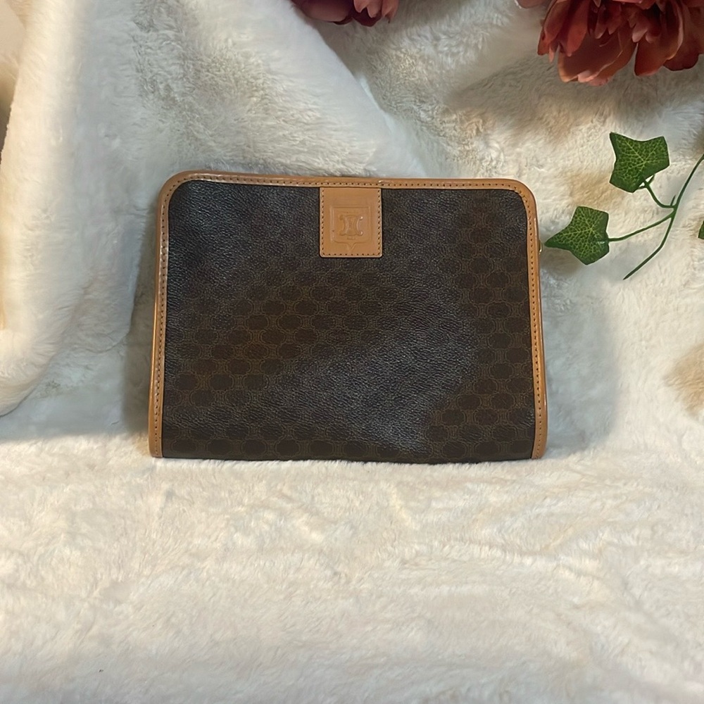 Brown and Tan Designer Men's Bag